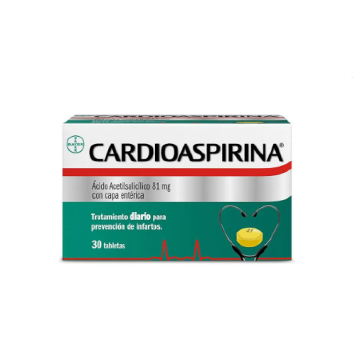 CARDIOASPIRINA TABS. ( CAJA * 30) – © FARMACIAS APROAMSA