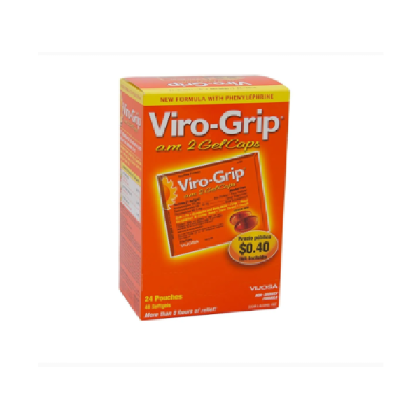 VIROGRIP  NF  DIA  GEL CAPS.  ( SOBRE )