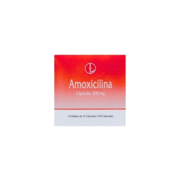 AMOXICILINA  500 MG  ( BLISTER )  CAPLIN